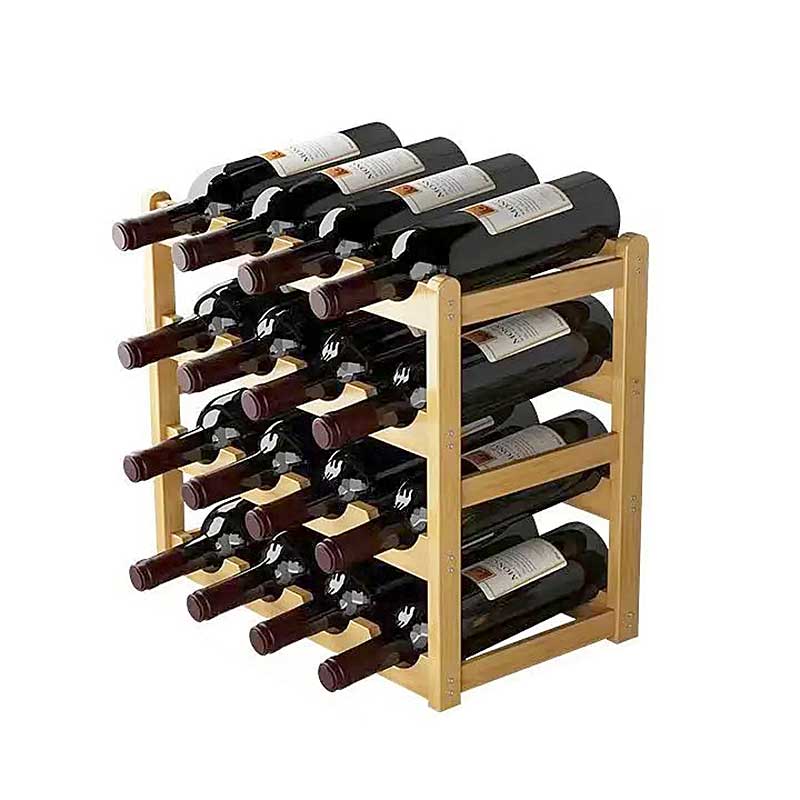 Suporte para Vinhos de Madeira Adega