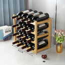 Suporte para Vinhos de Madeira Adega