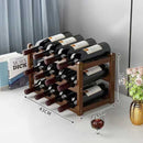 Suporte para Vinhos de Madeira Adega