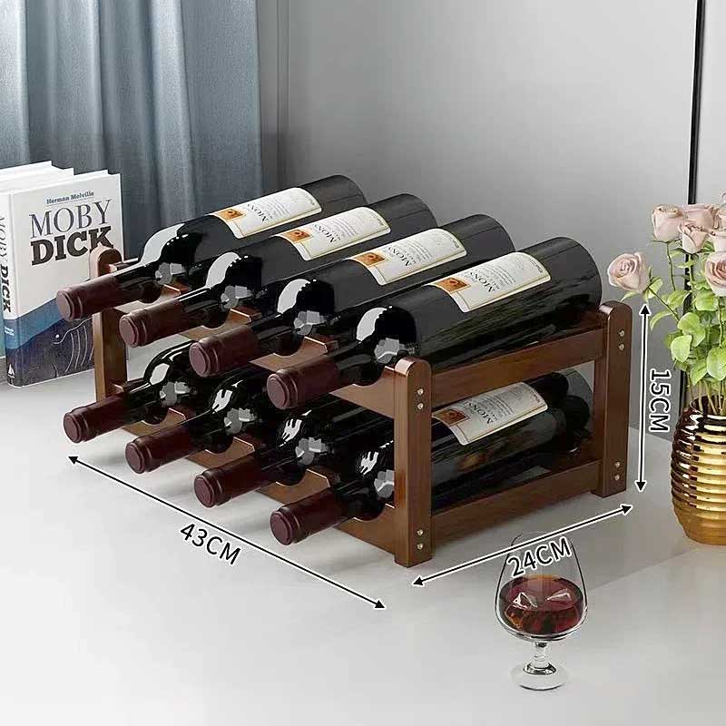 Suporte para Vinhos de Madeira Adega