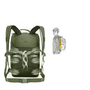 Mochila Tática Sobrevivente 50 Litros - Deser, Preta e Verde