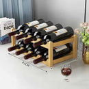 Suporte para Vinhos de Madeira Adega