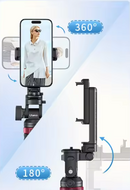 Tripé de Selfie Extensível - Invista em Você. Ideal para seus vídeos e fotos.