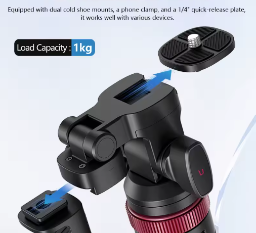 Tripé de Selfie Extensível - Invista em Você. Ideal para seus vídeos e fotos.