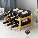 Suporte para Vinhos de Madeira Adega