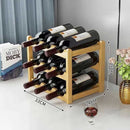 Suporte para Vinhos de Madeira Adega