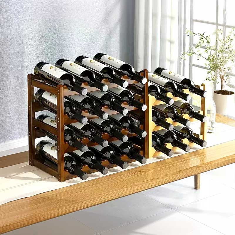 Suporte para Vinhos de Madeira Adega