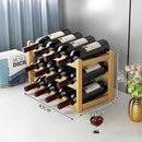 Suporte para Vinhos de Madeira Adega